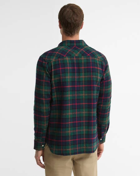 Darnick Authentic-Fit Long-Sleeved Shirt Navy
