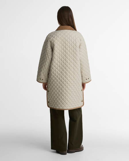 Carly Quilted Jacket Mist/Dress
