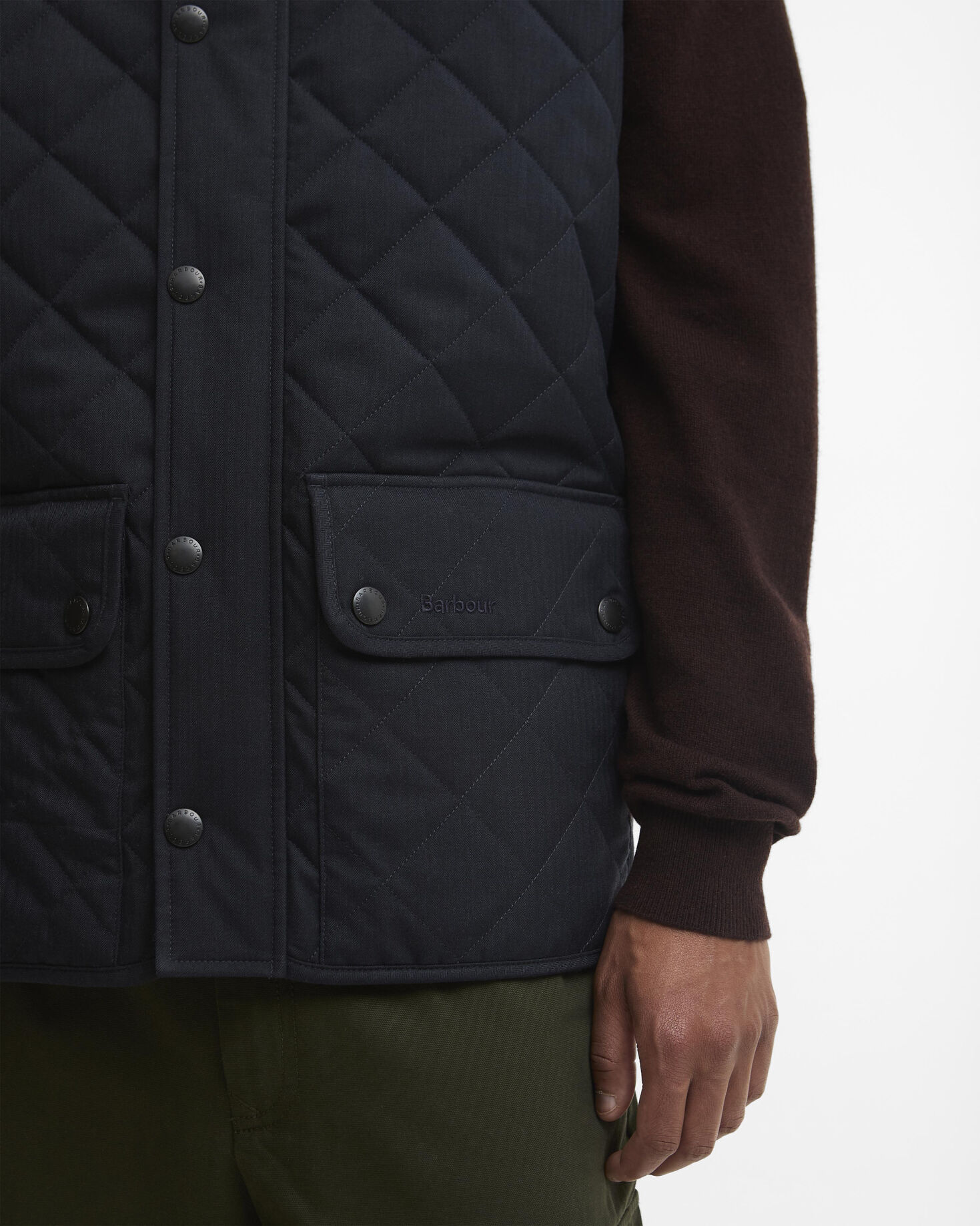 Lux Lowerdale Gilet Dark Navy