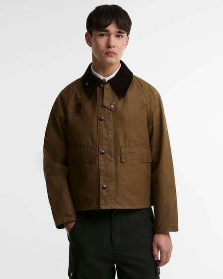 Spey Slim Waxed Jacket Sand