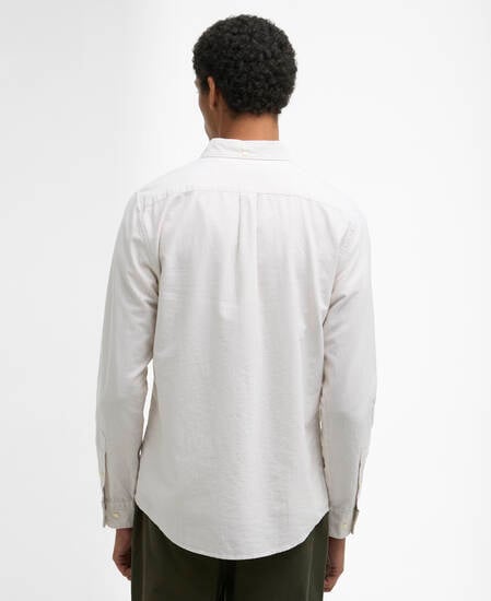 Hemd Striped Oxford Tailored Stone
