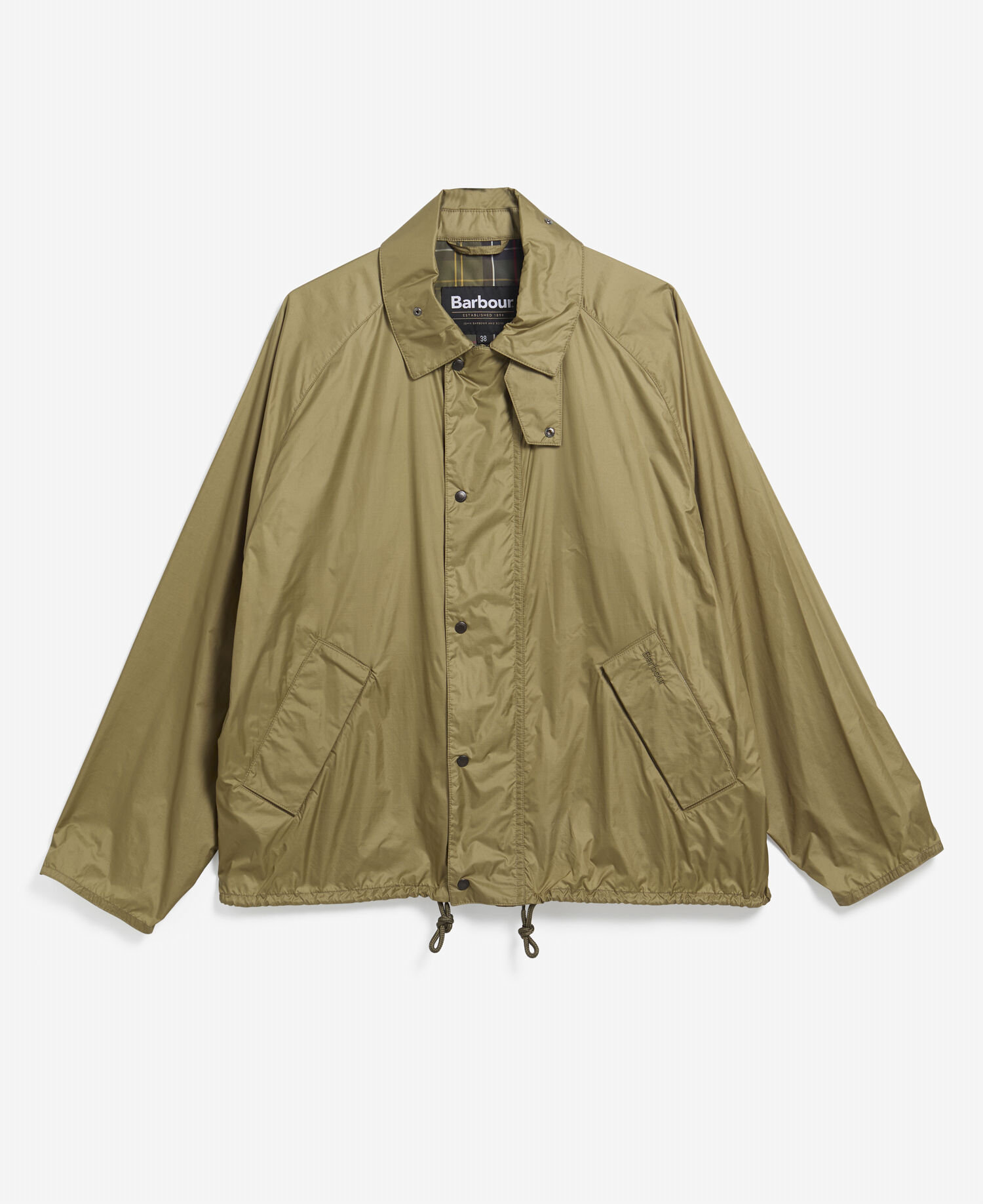 Giacca antipioggia UV Transport Bleached Olive
