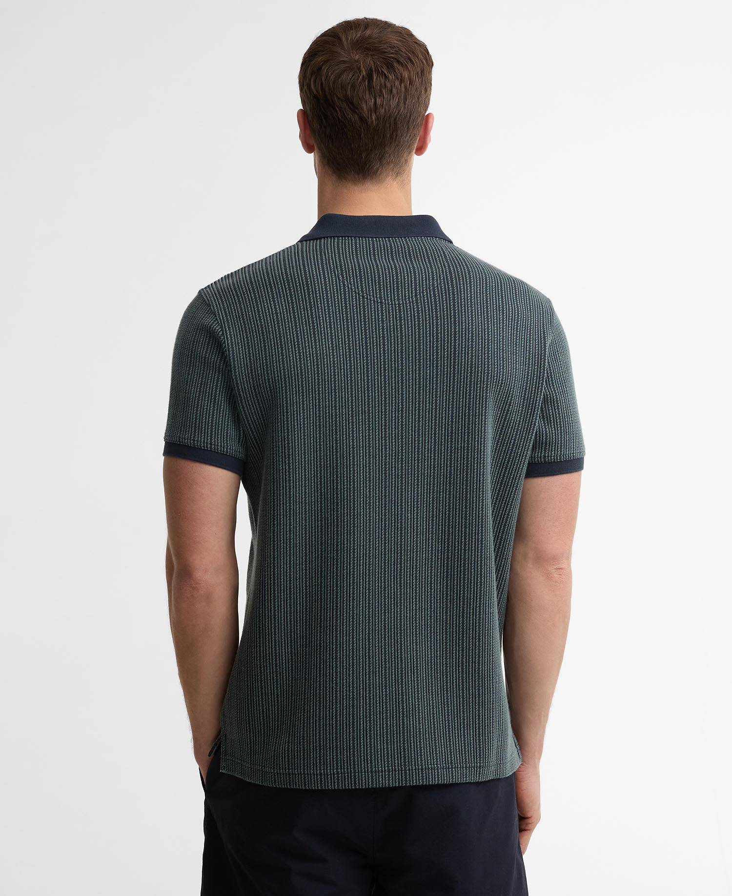 Harworth Tailored Polo Shirt Dark Navy image number 2