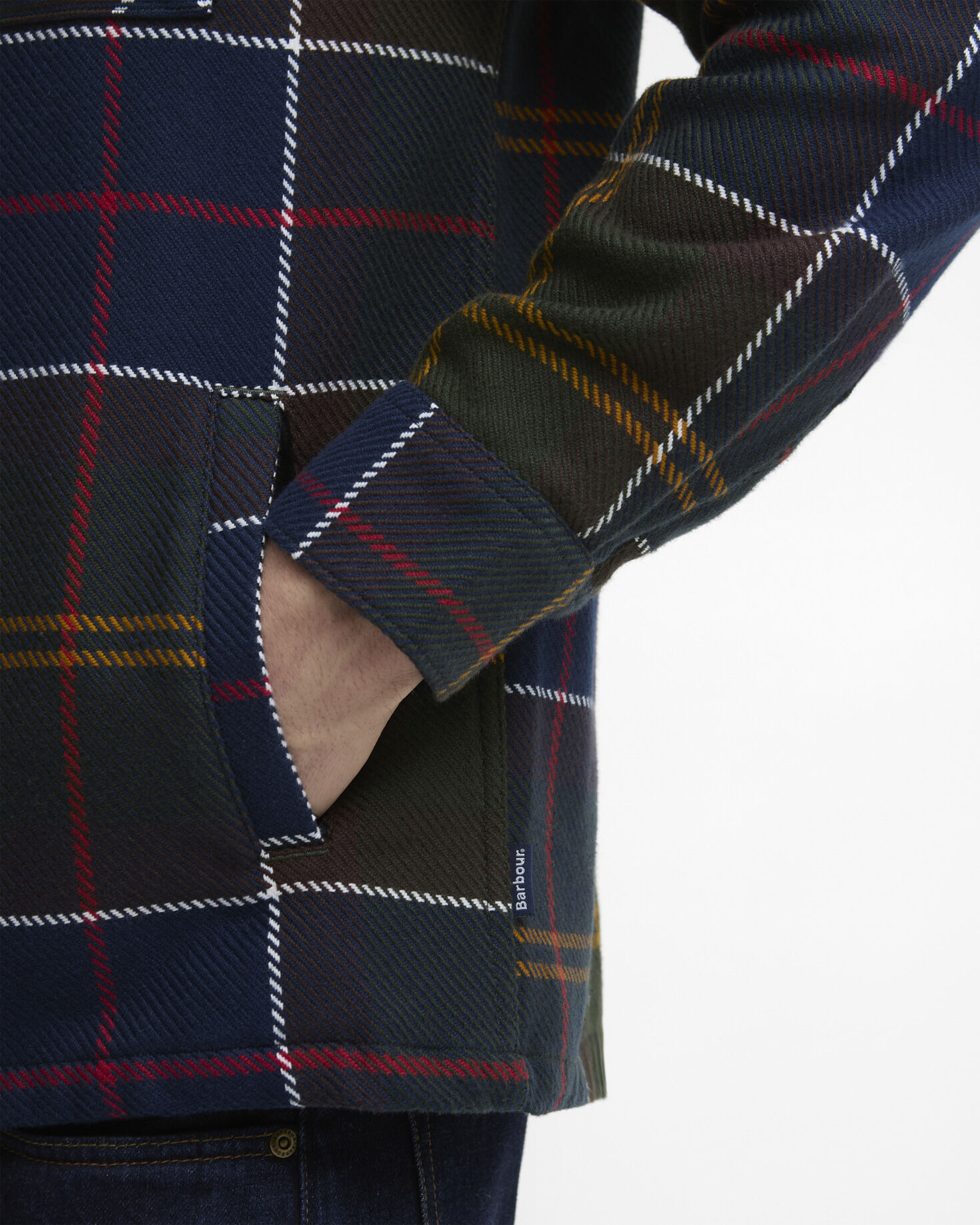 Barbour Overshirt Oversized Tartan Classic Tartan