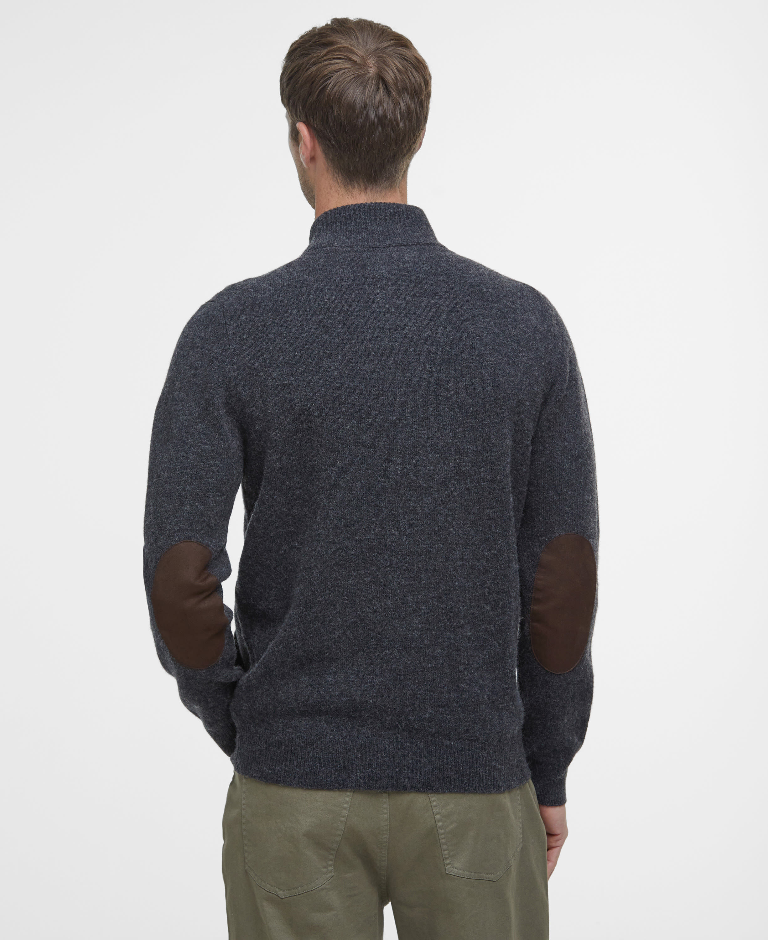 Essential Elbow-Patch Cardigan
