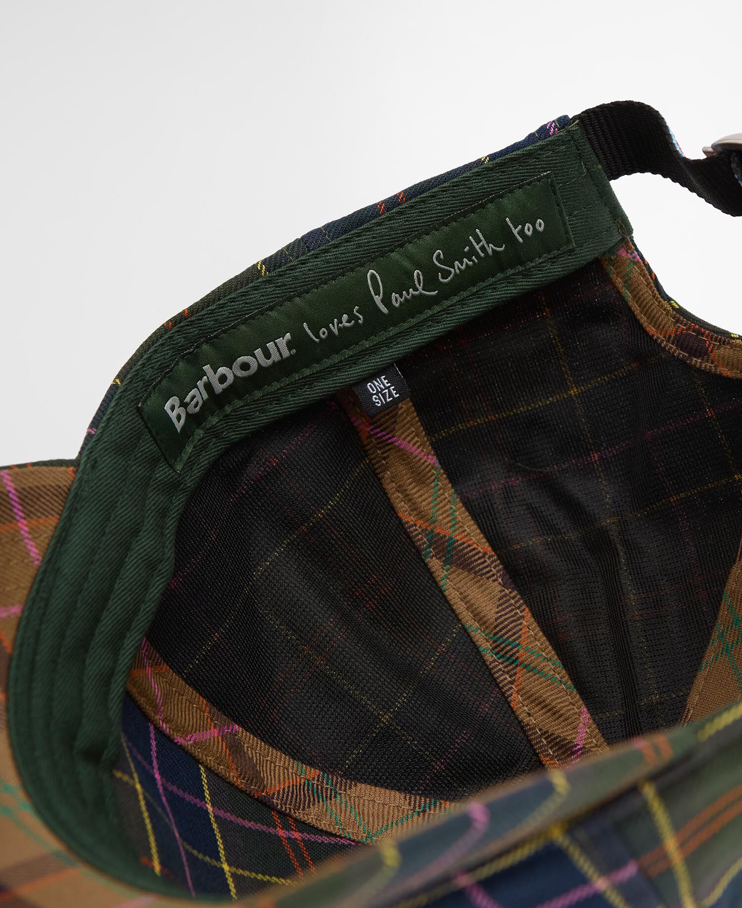 Paul Smith Loves Barbour Tartan Cap PS Classic