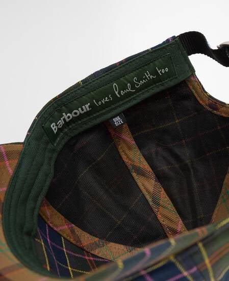 Paul Smith Loves Barbour Tartan Cap PS Classic