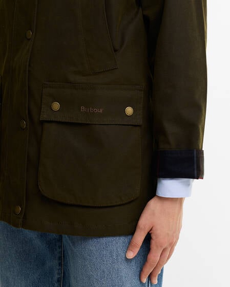 Acorn Waxed Jacket Olive
