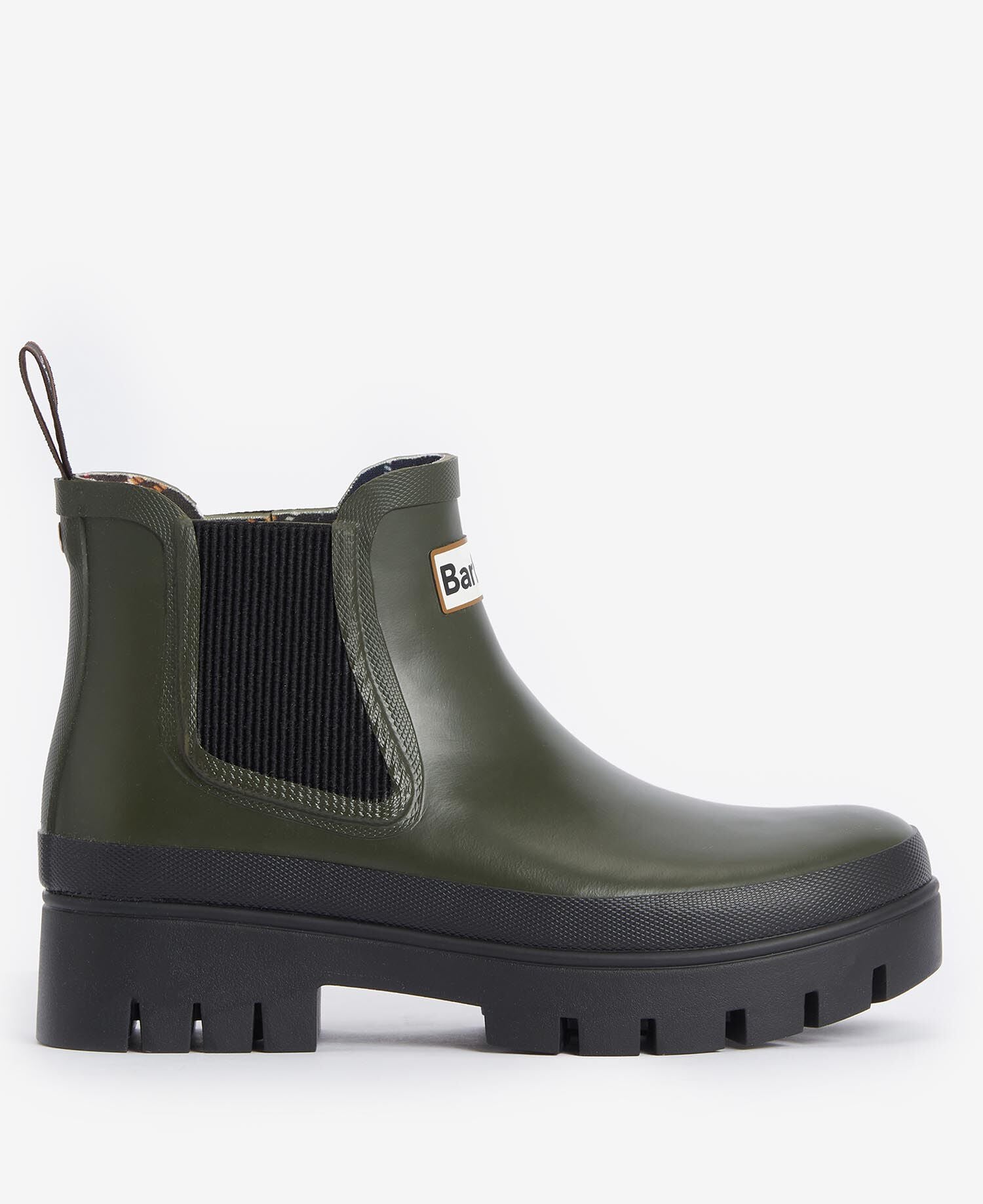 Halton Ankle Wellingtons Olive-Black