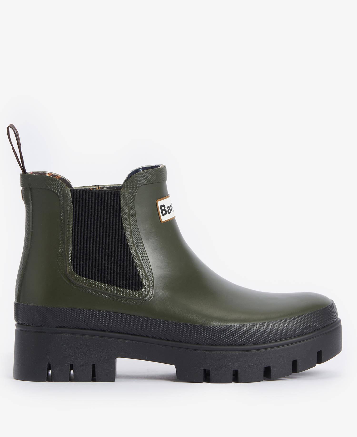 Halton Ankle Wellingtons Olive-Black image number 0