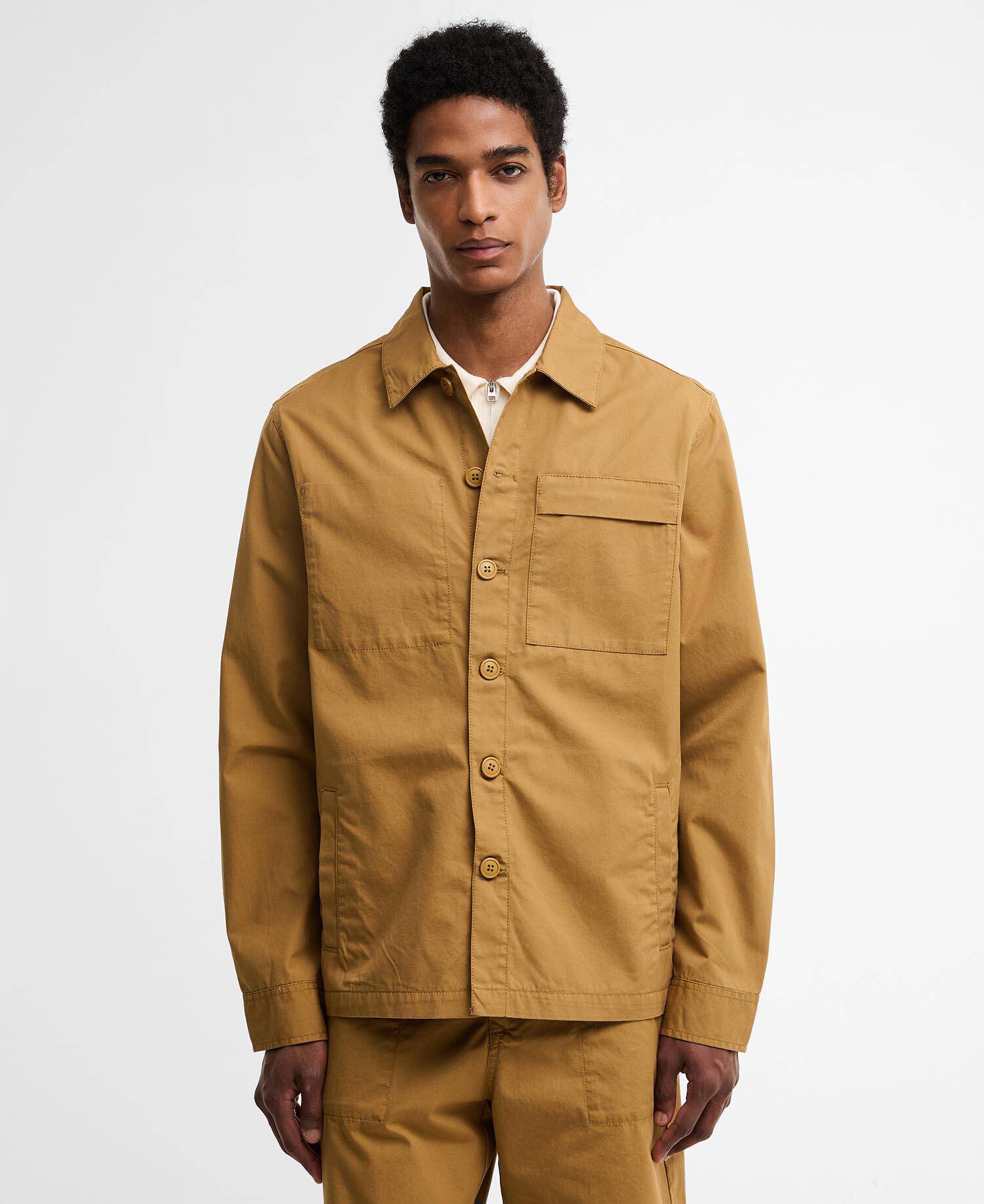 Sherburn Overshirt Camel image number 0