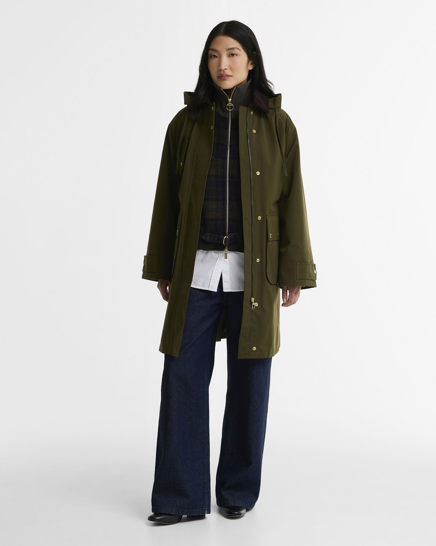 Ingrim Showerproof Jacket Olive/Shadow Classic