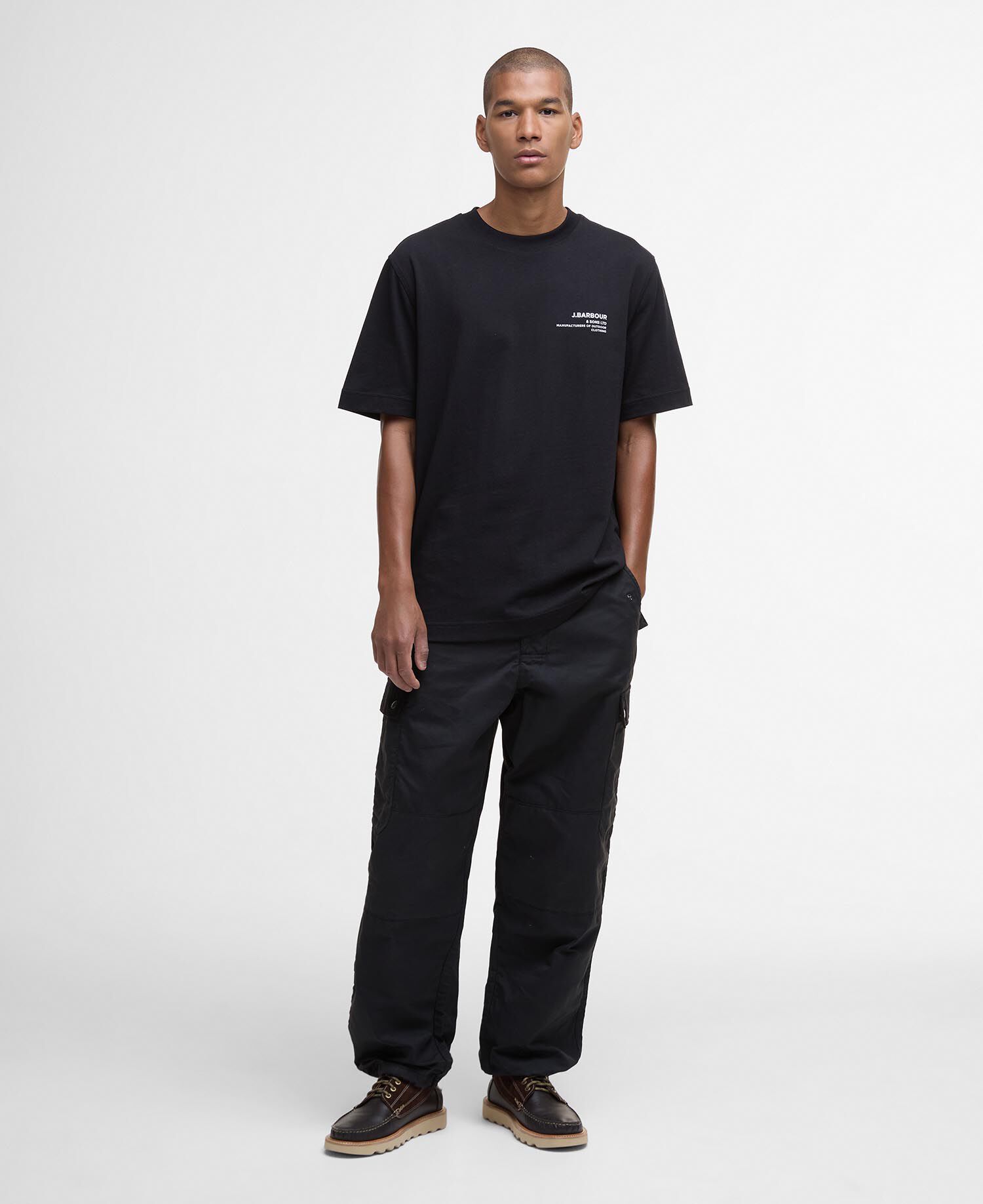T-Shirt Parkend Photographic Relaxed Graphic Black