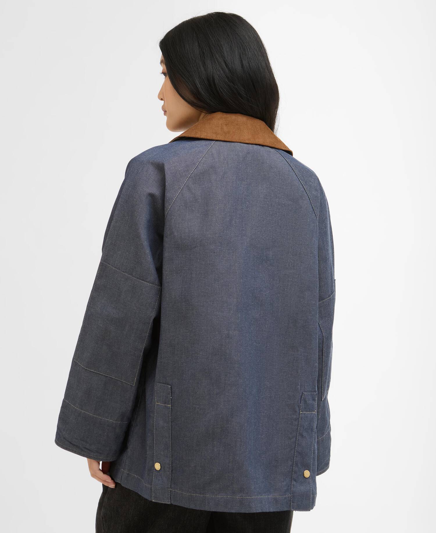 Asker Denim Casual Jacket Indigo / Dress image number 2