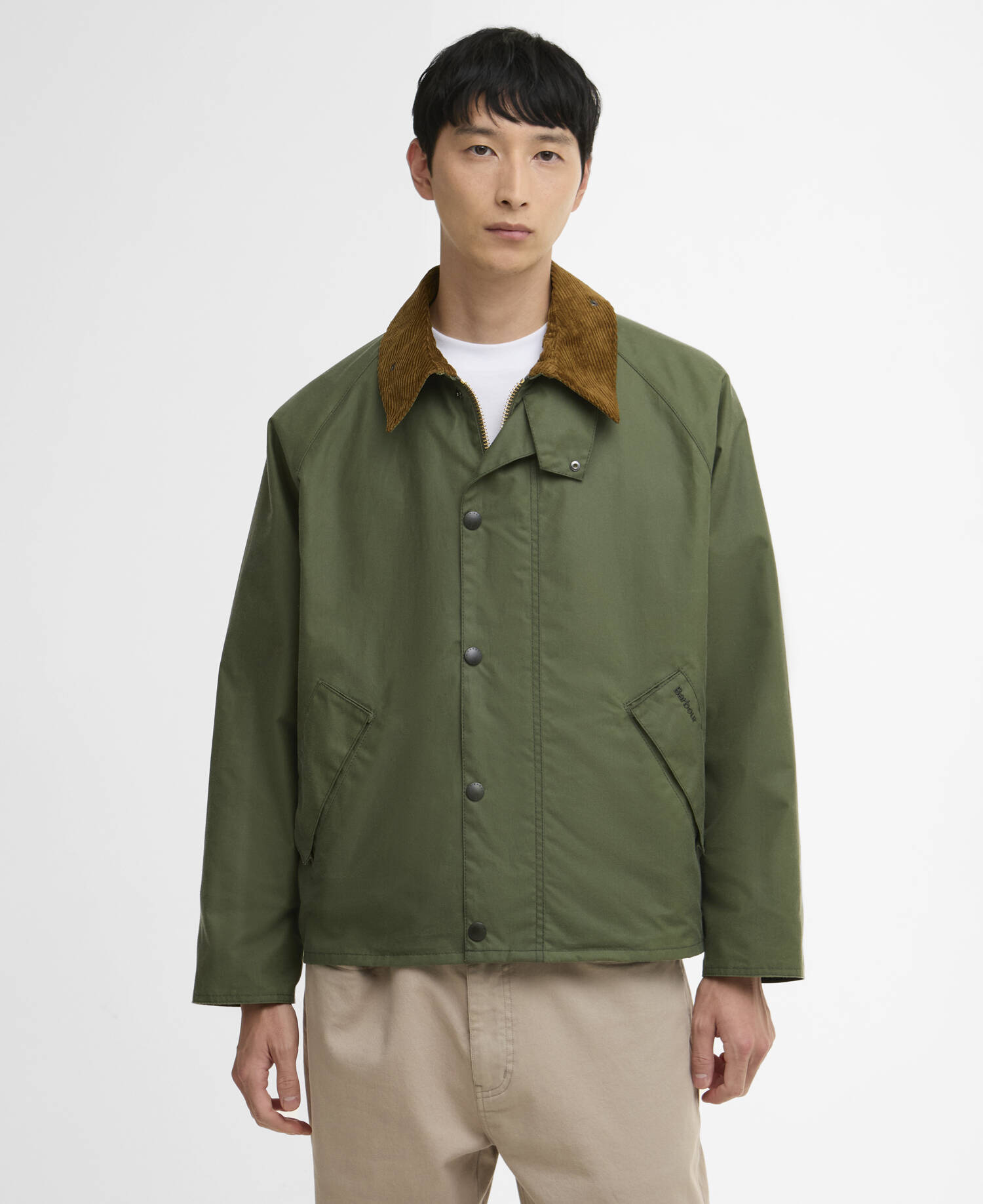 Transport Waxed Jacket Light Moss image number 0