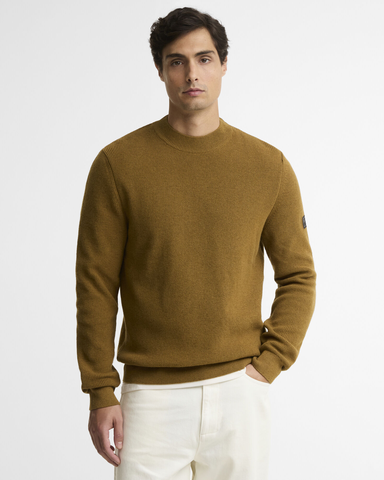 Crawley Crew Neck Jumper Butternut