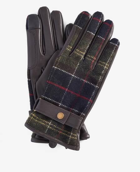 Guanti in tartan Aubrey 