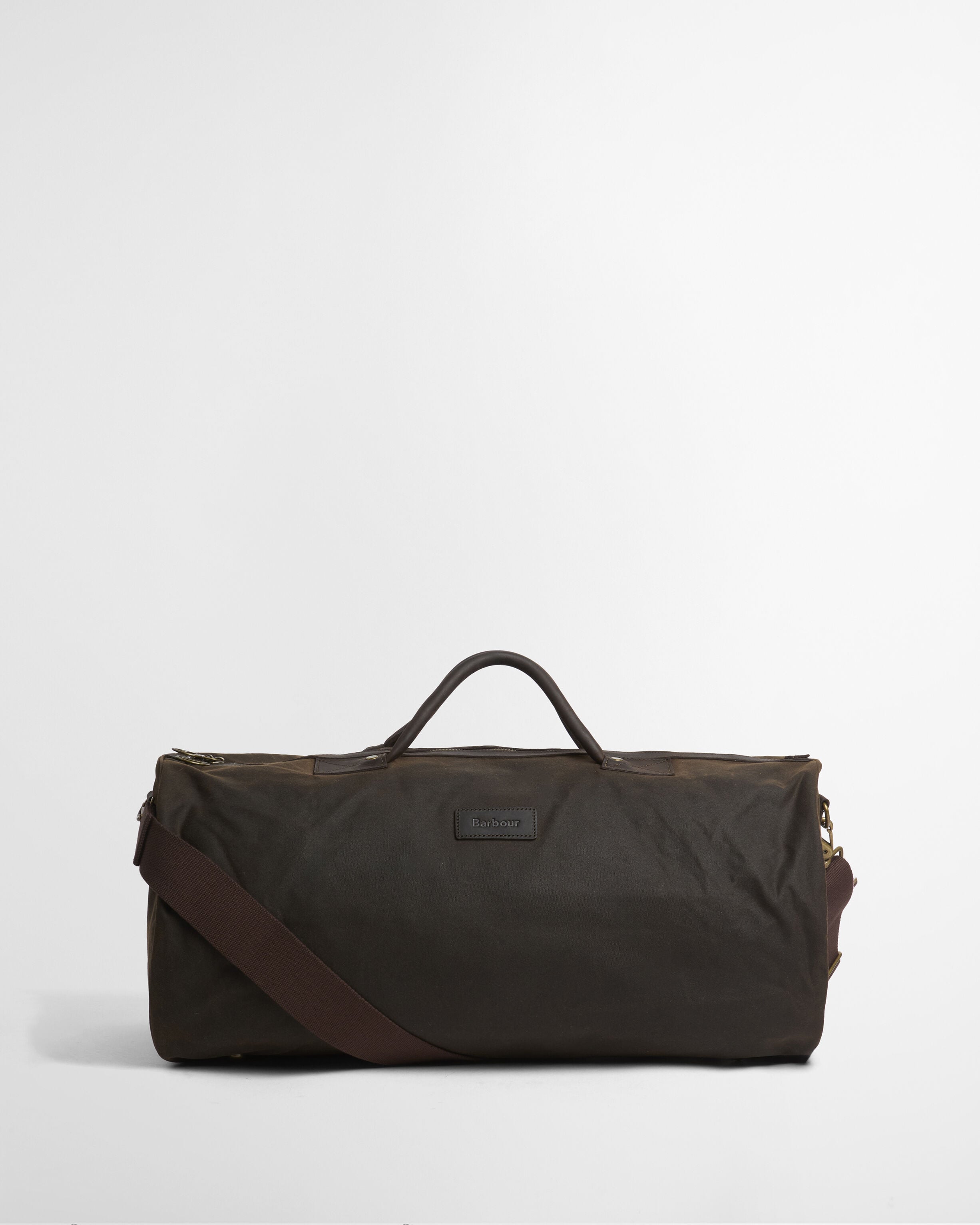 Waxed Holdall Olive