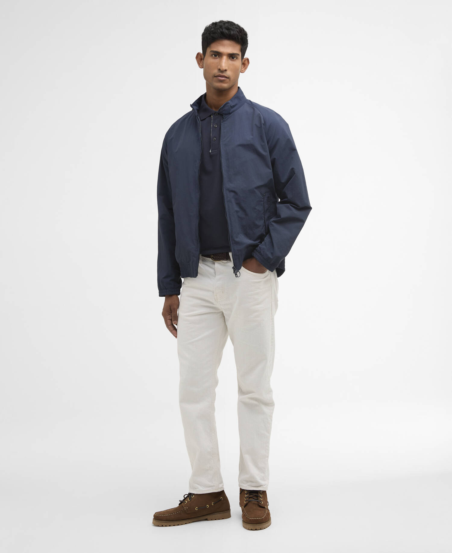 Jacke Summer Royston Showerproof Navy/Highland Loch image number 1