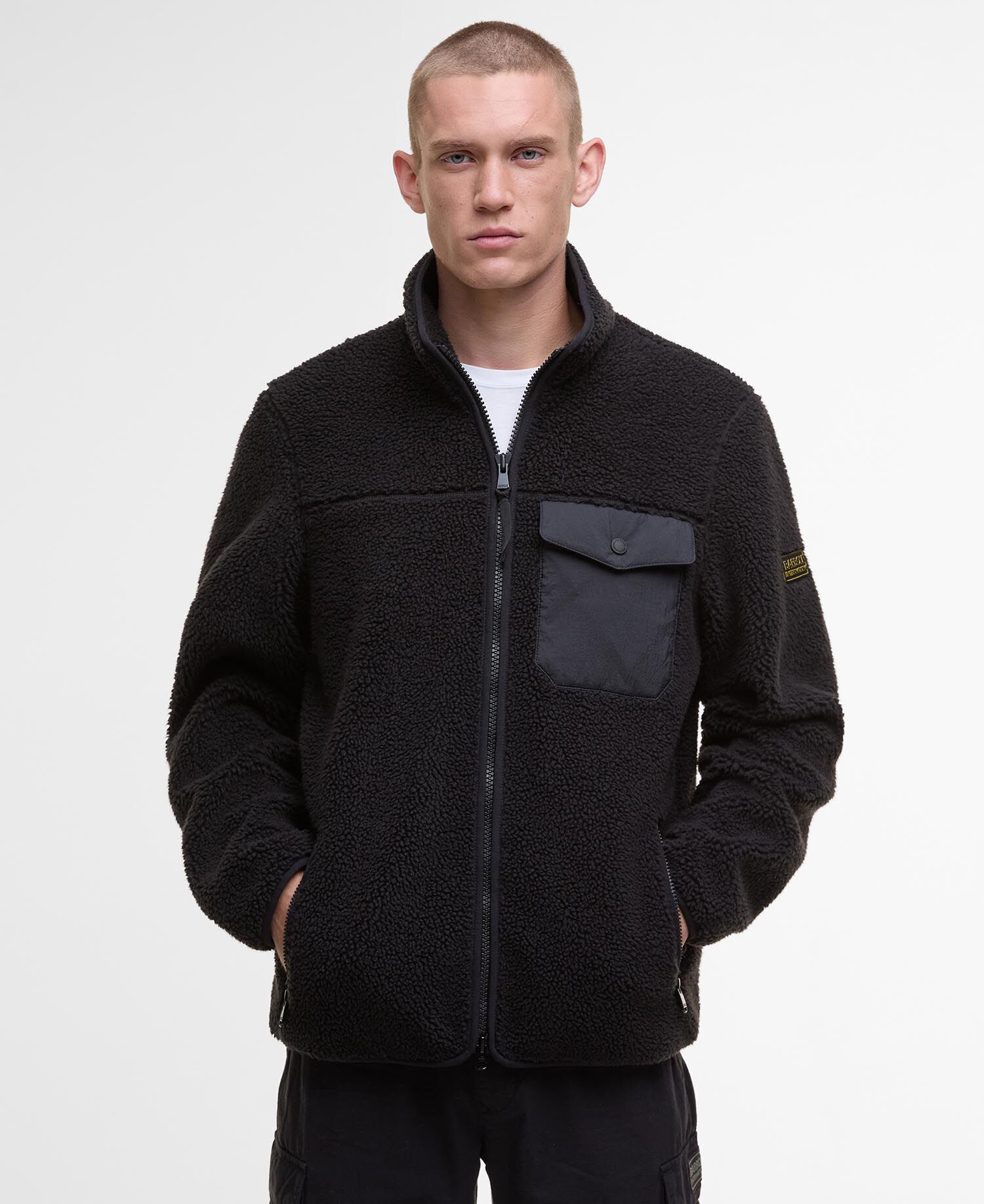 Giacca in pile Mossdale Black