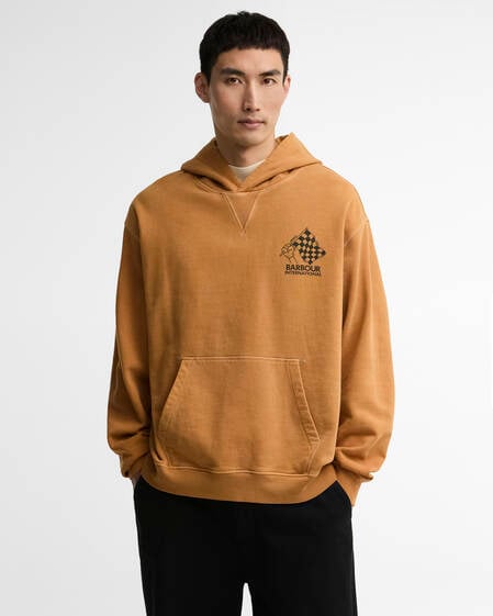 Eric Graphic Hoodie Honey