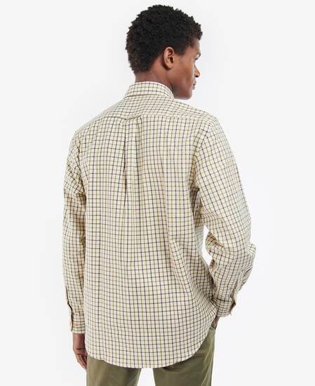 Sporting Regular Long-Sleeved Shirt Navy-Olive