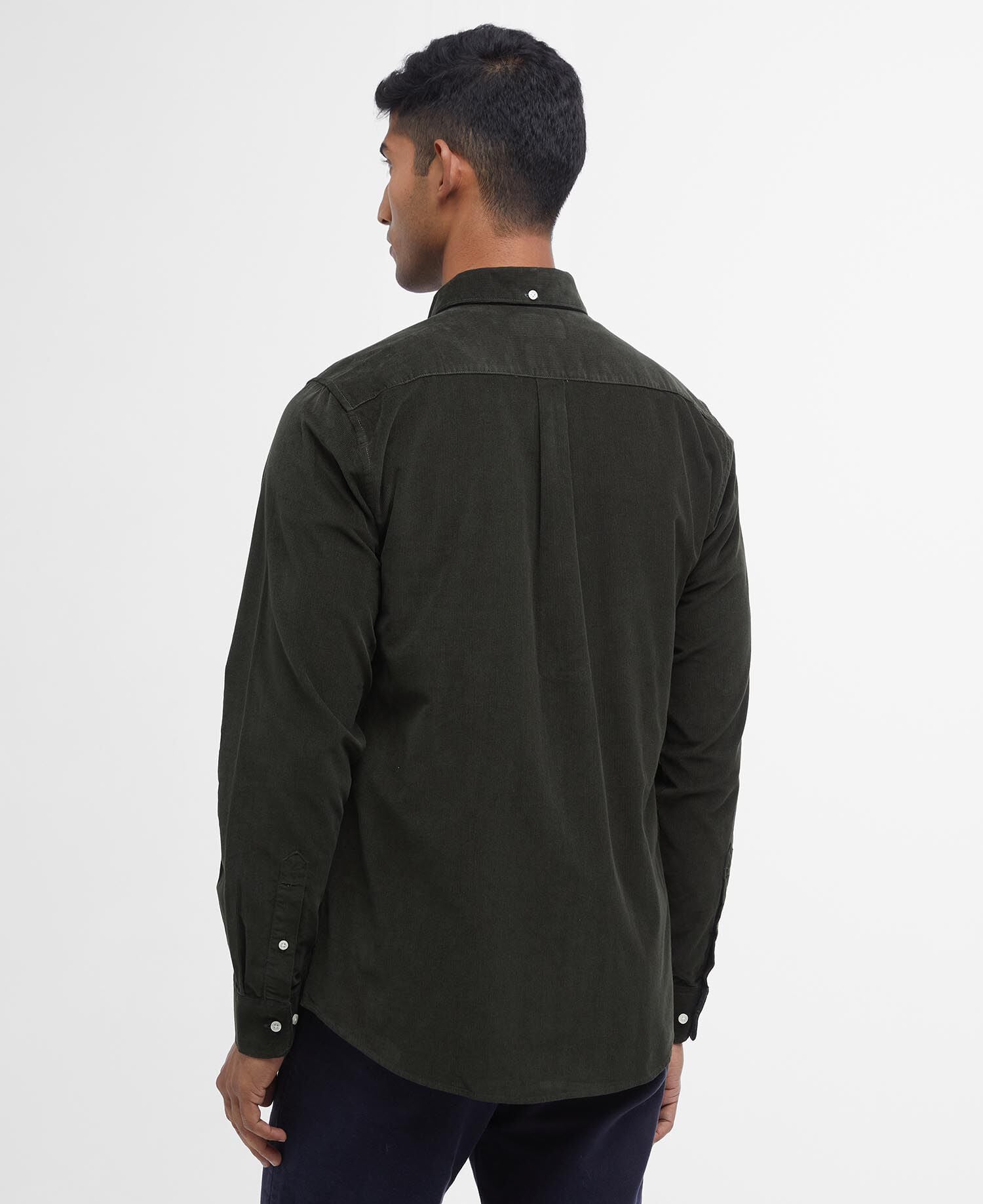 Ramsey Tailored Long-Sleeved Shirt Forest