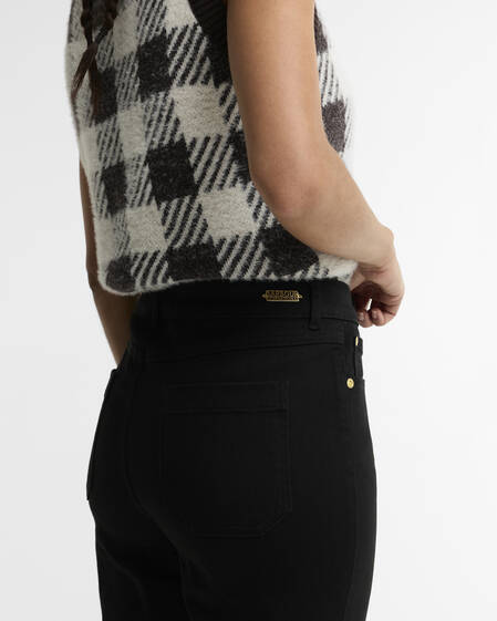 Gabriette Stretch Skinny Jeans Black