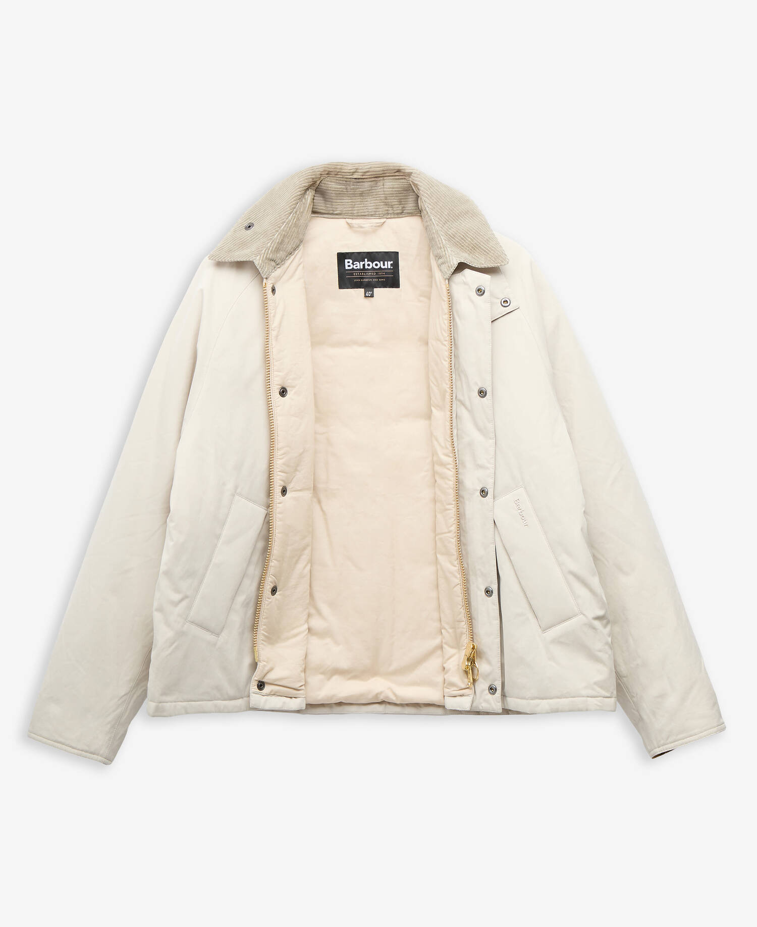 Oversized Padded Transport Jacket Mist image number 5