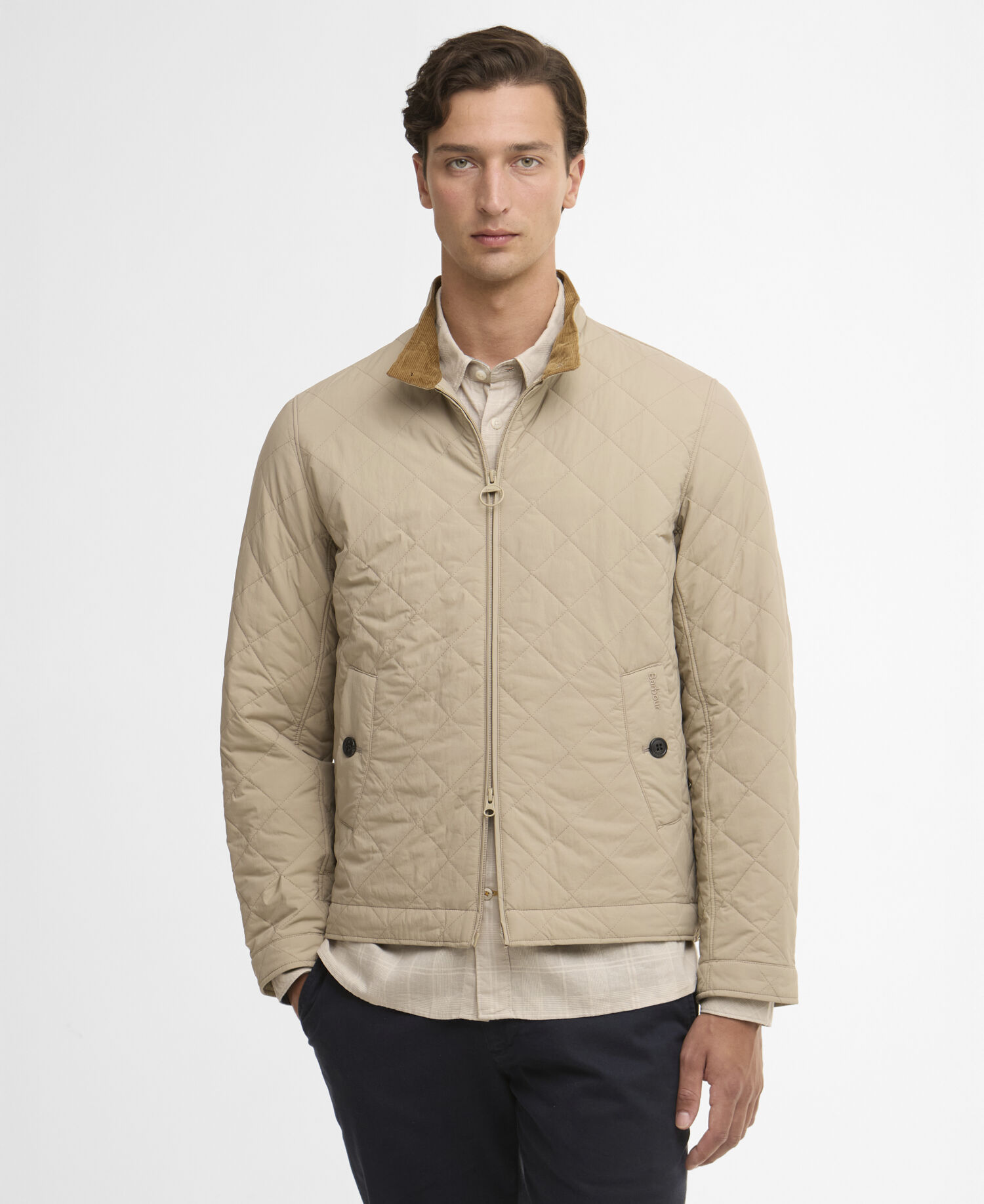 Steppjacke Tyneside Washed Stone