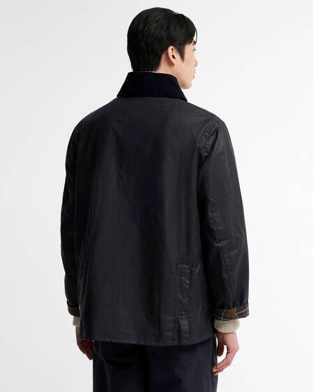 Macdale Waxed Jacket Navy