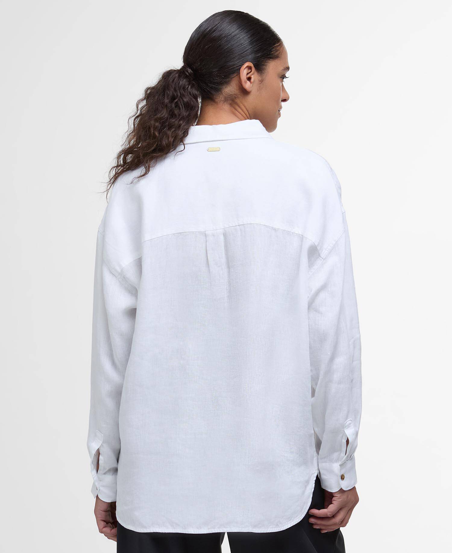 Camicia di lino con vestibilit&agrave; rilassata Hampton image number 2