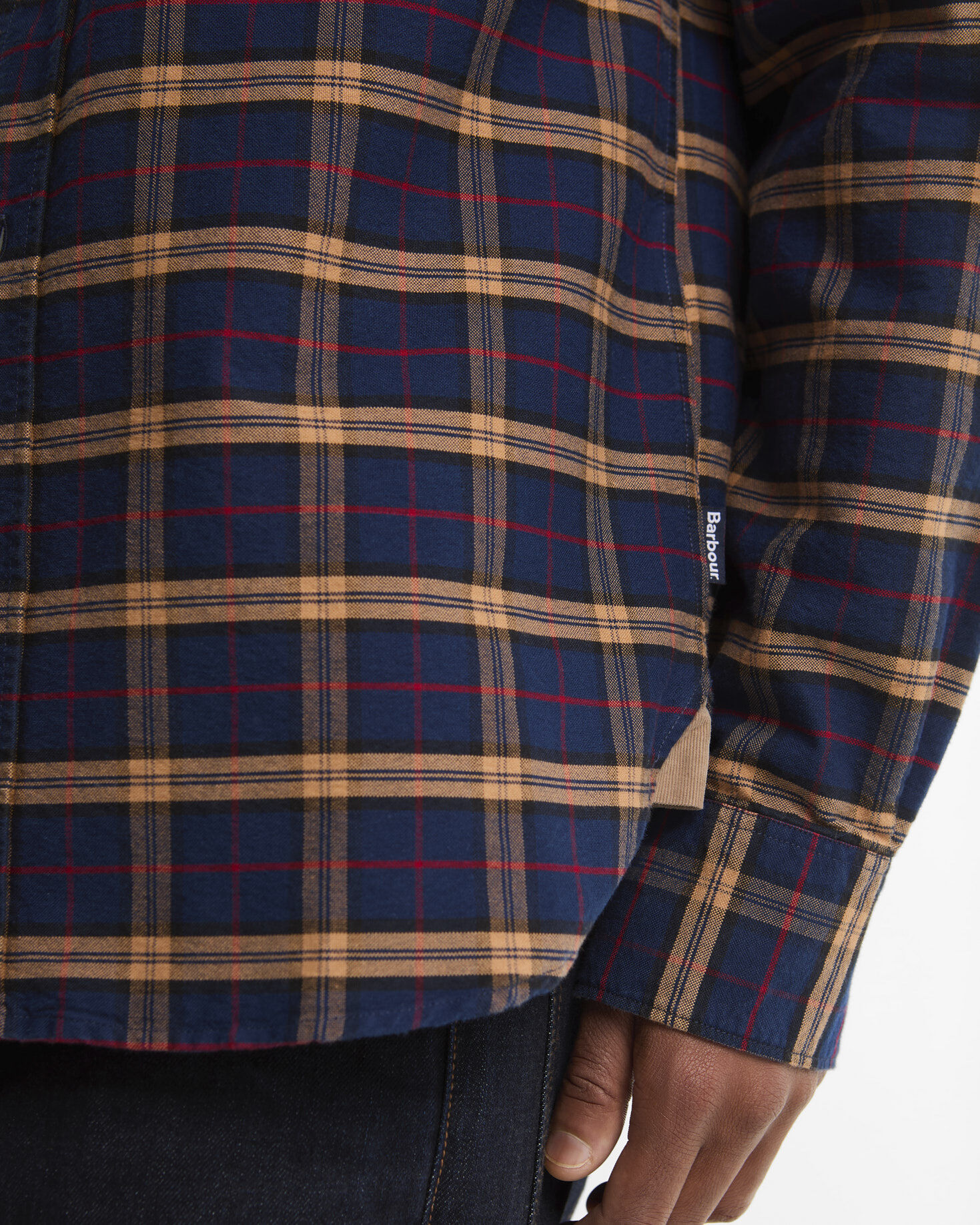 Camicia a maniche lunghe Forth con taglio classico Deep Blue