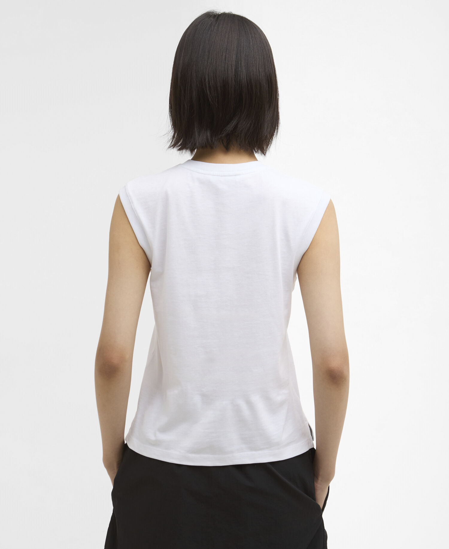 Top senza maniche Rowane White