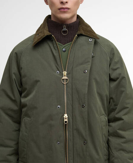 Padded Exmoor Coat Olive