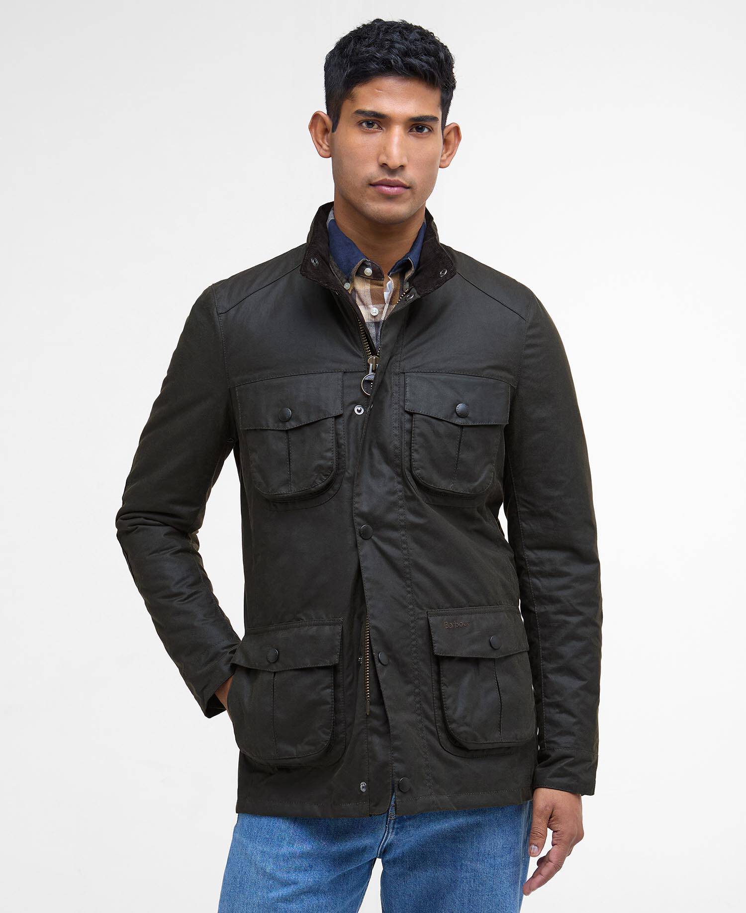 Corbridge Waxed Jacket Olive image number 0