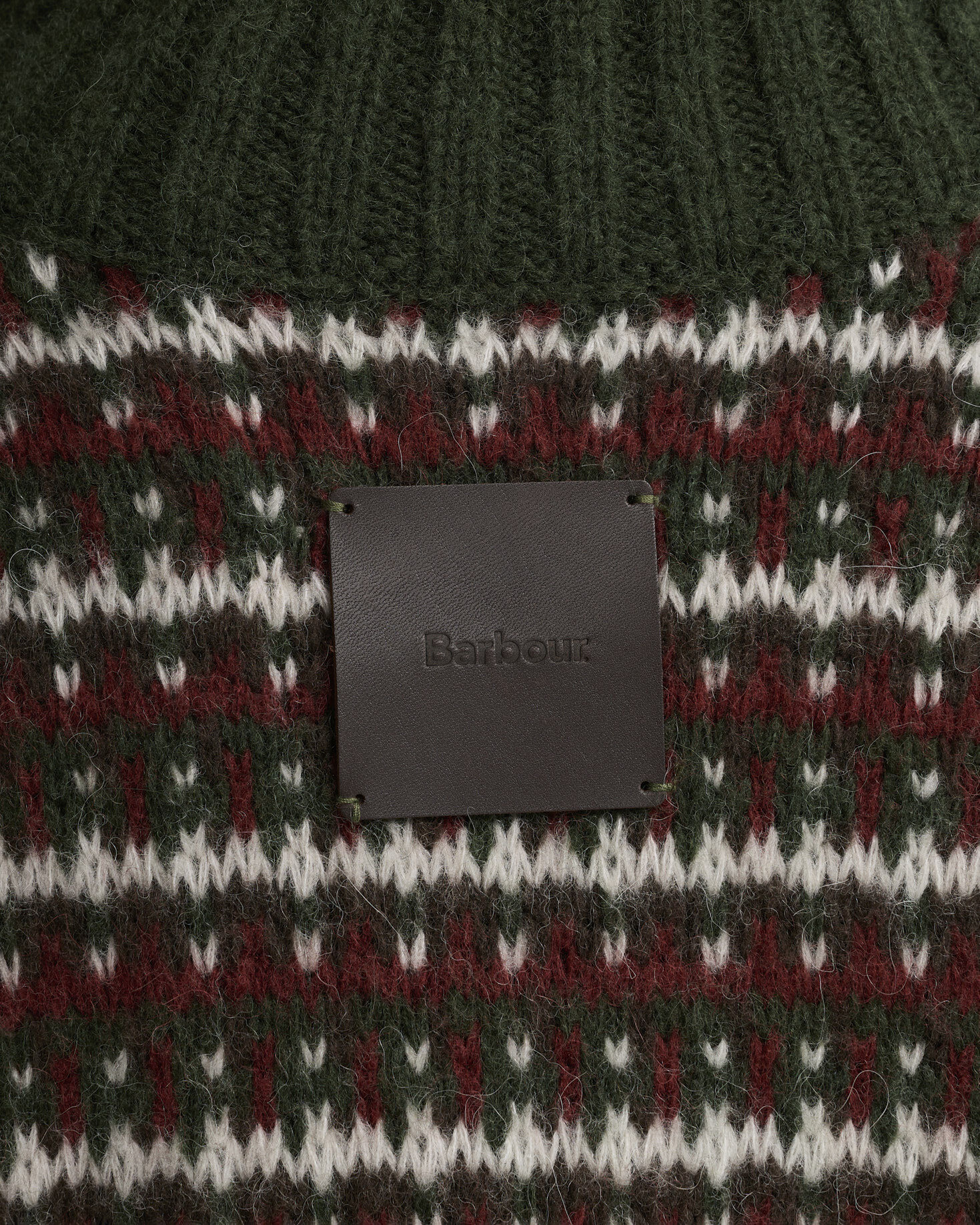 Eden Check High-Neck Jumper Multi