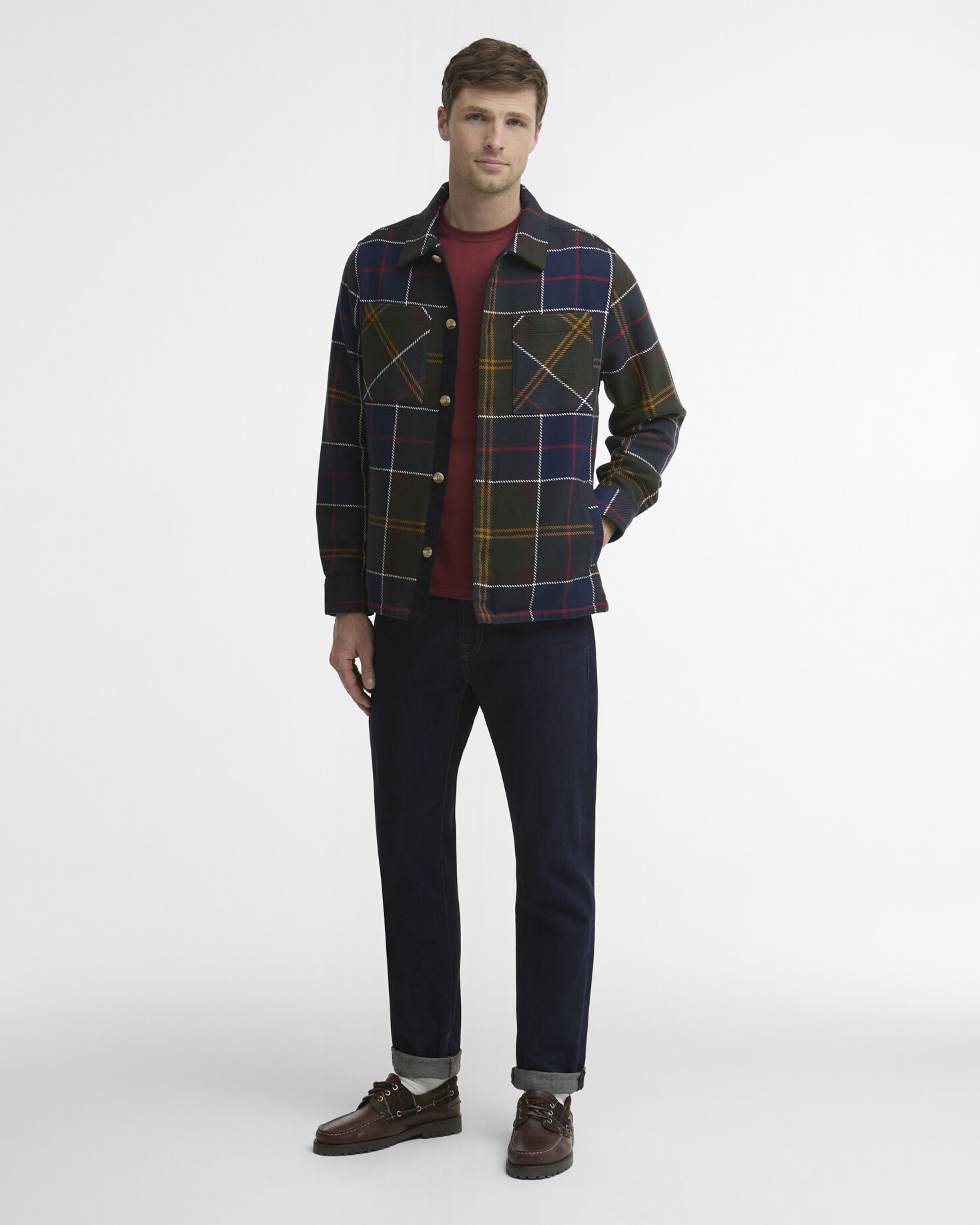 Barbour Overshirt Oversized Tartan Classic Tartan