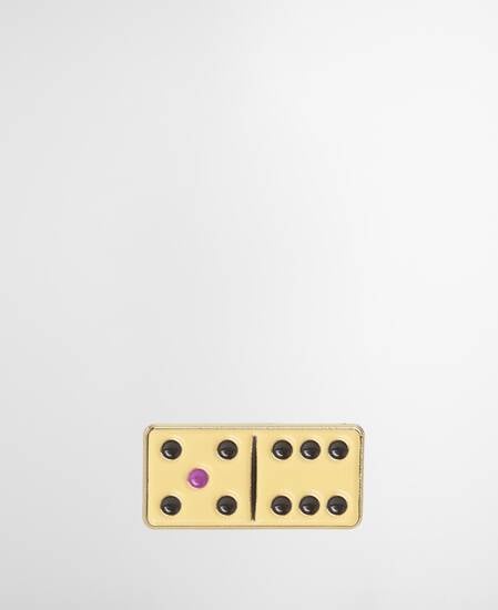 Paul Smith Loves Barbour Pin Badge Domino