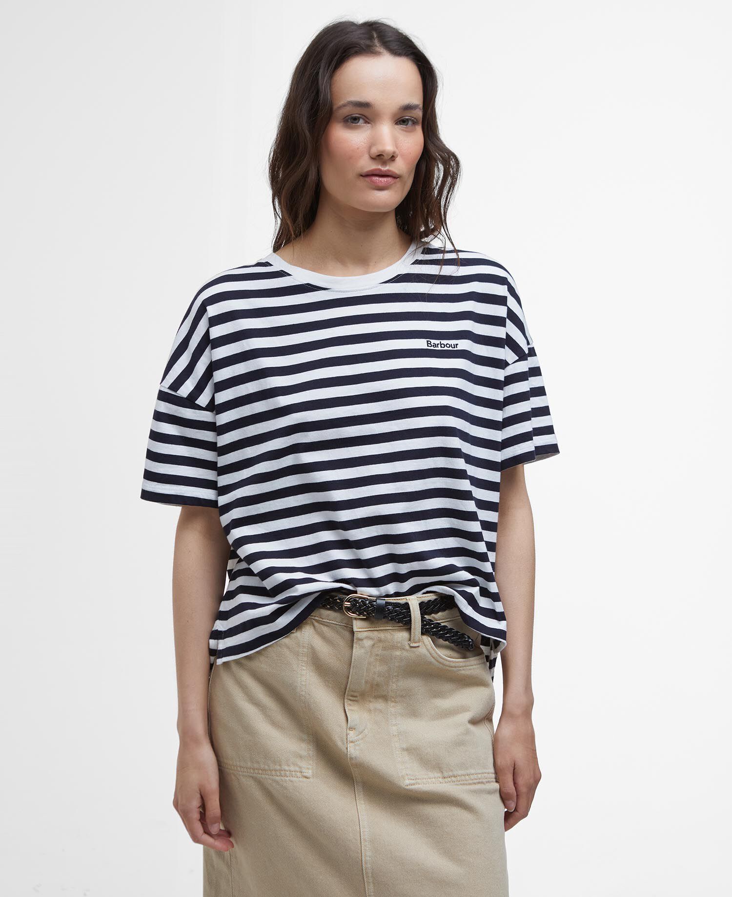 T-shirt Adria con motivo a righe