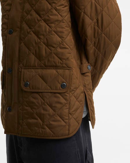 Lowerdale Quilted Jacket Dark Sand