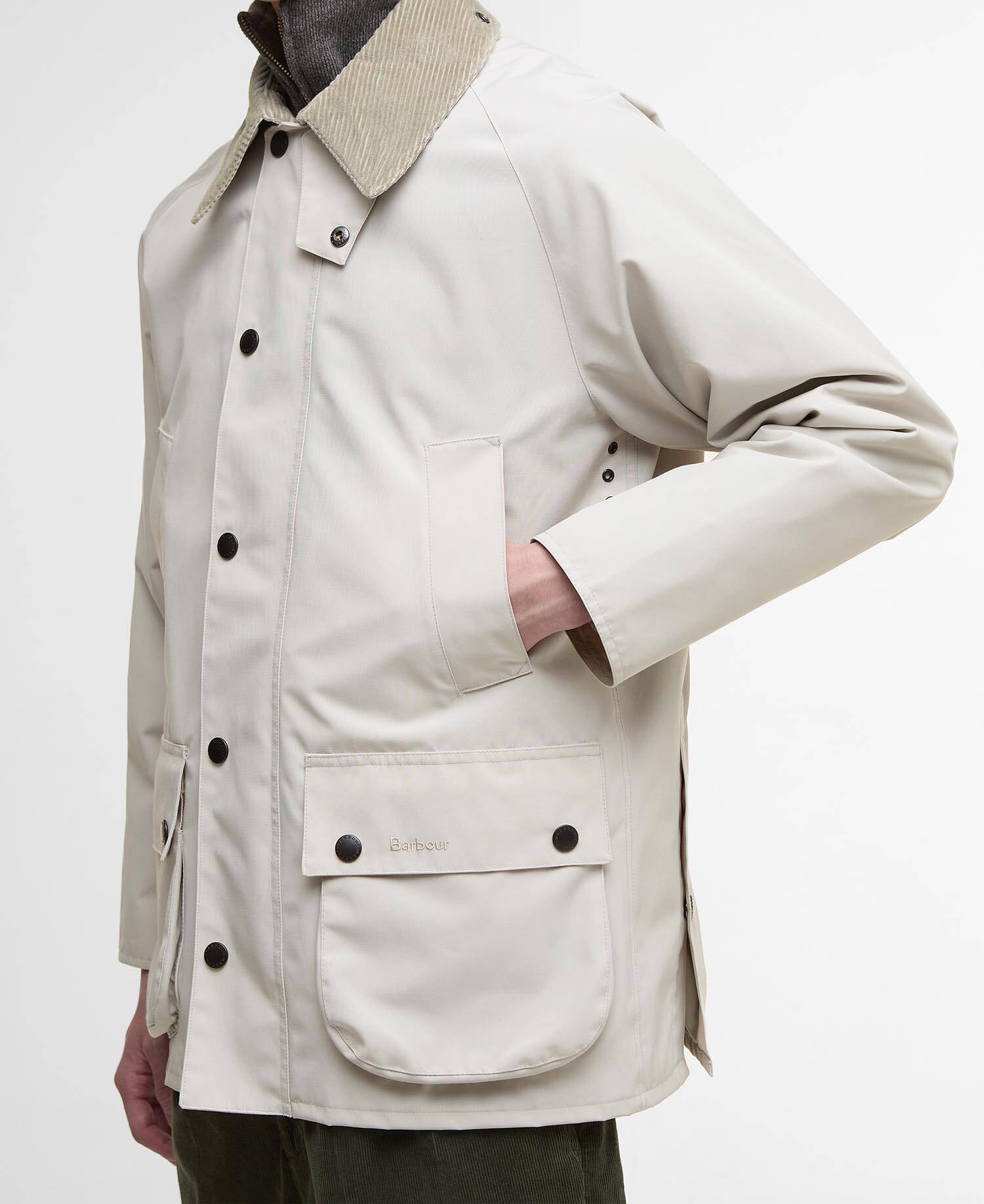 Classic Bedale Showerproof Jacket Mist image number 4