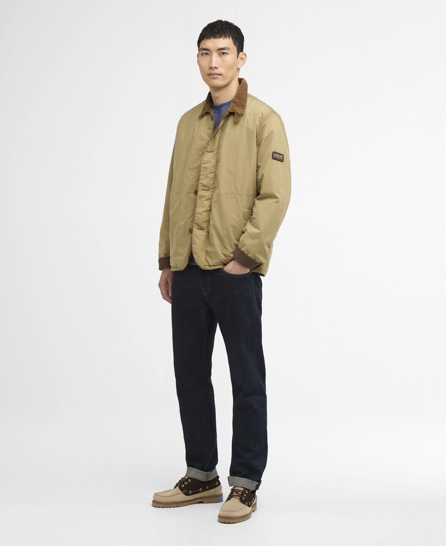 Wachsjacke Troon Washed Sand