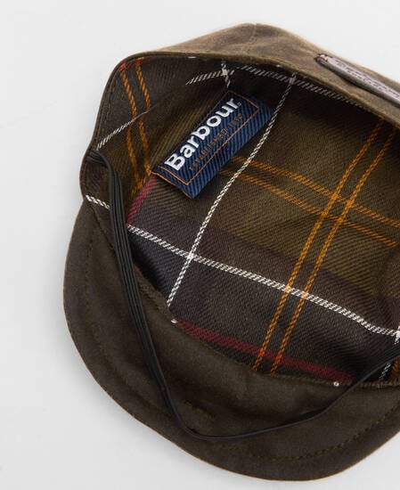 Dog Wax Flat Cap Olive