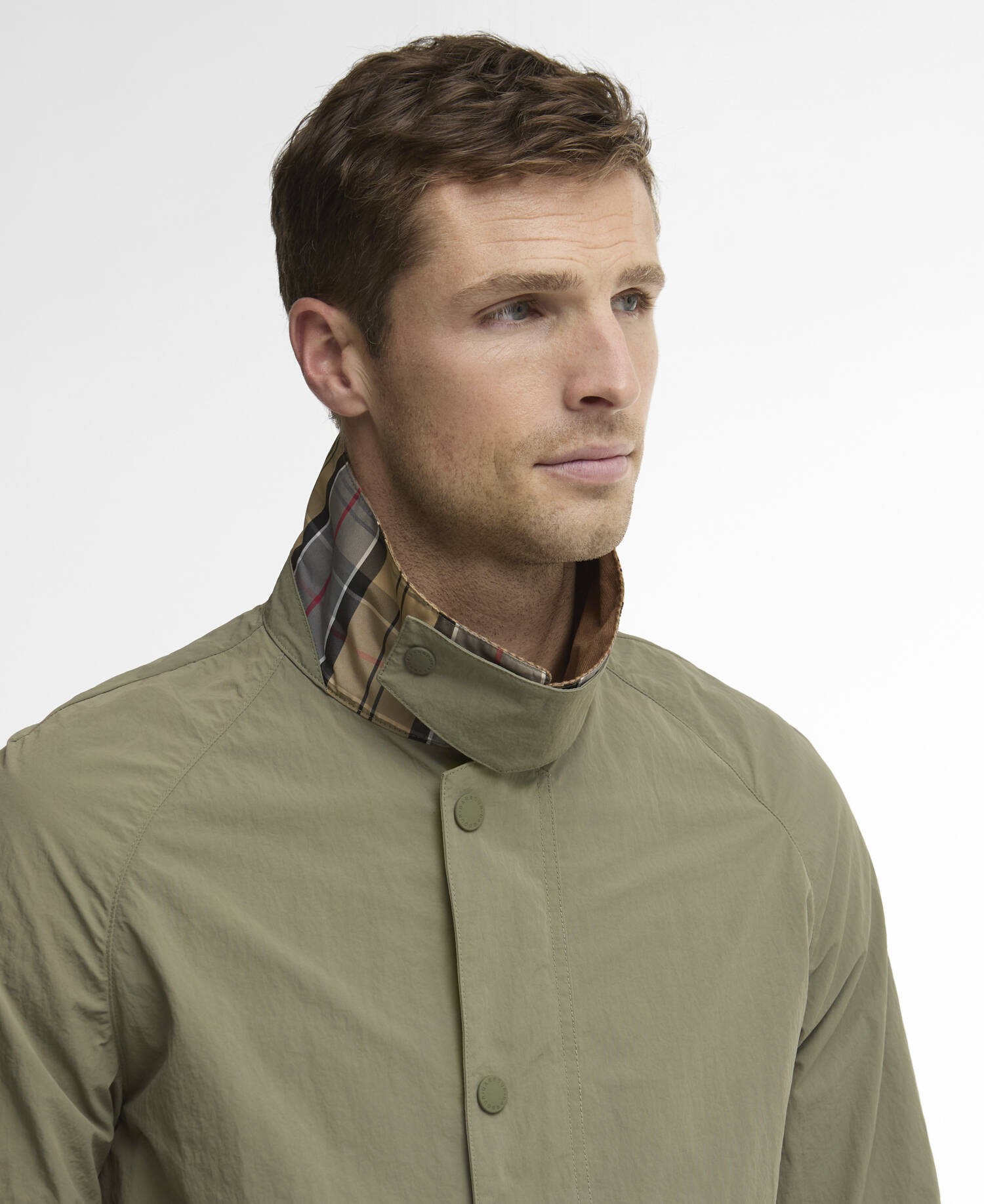 Jacke Tracker Showerproof Dusty Olive image number 4