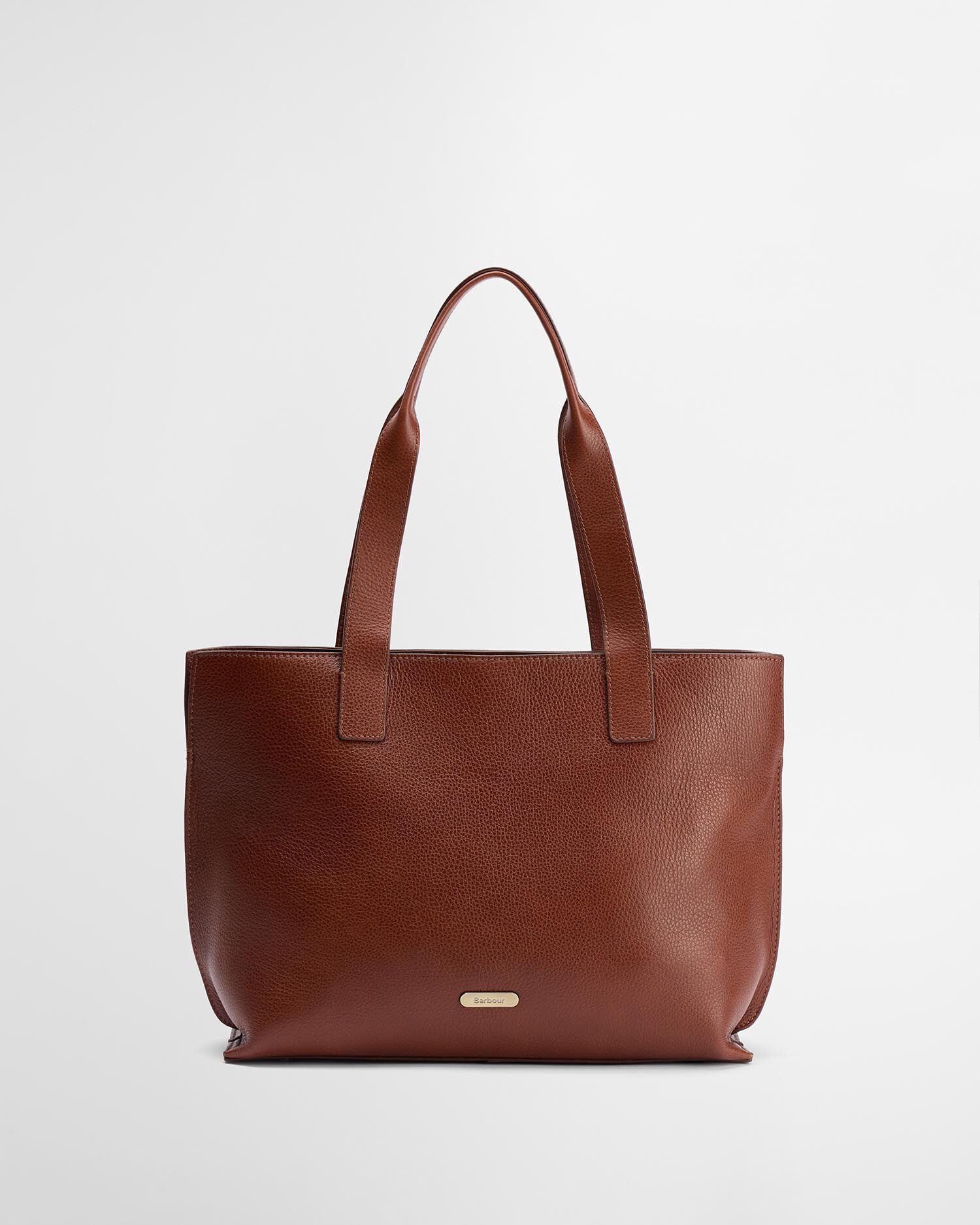 Barbour Ledertasche Alder Large Brown