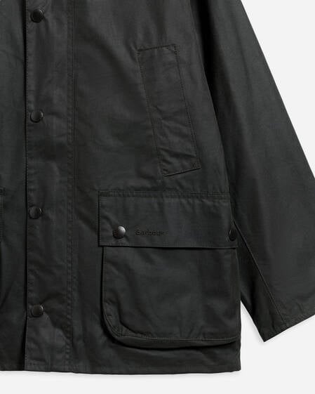 Oversized Bedale Waxed Jacket Sage