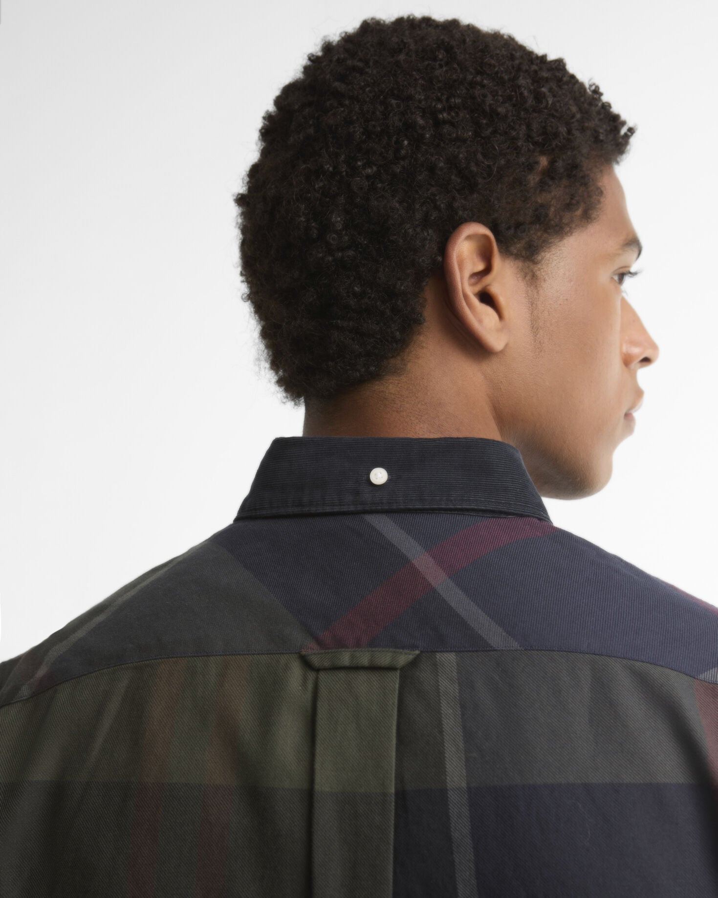 Dunoon Tartan Authentic-Fit Long-Sleeved Shirt Shadow Classic