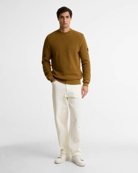 Crawley Crew Neck Jumper Butternut