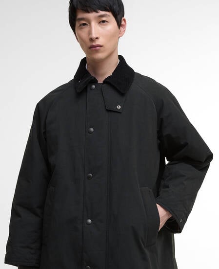 Padded Exmoor Coat Black